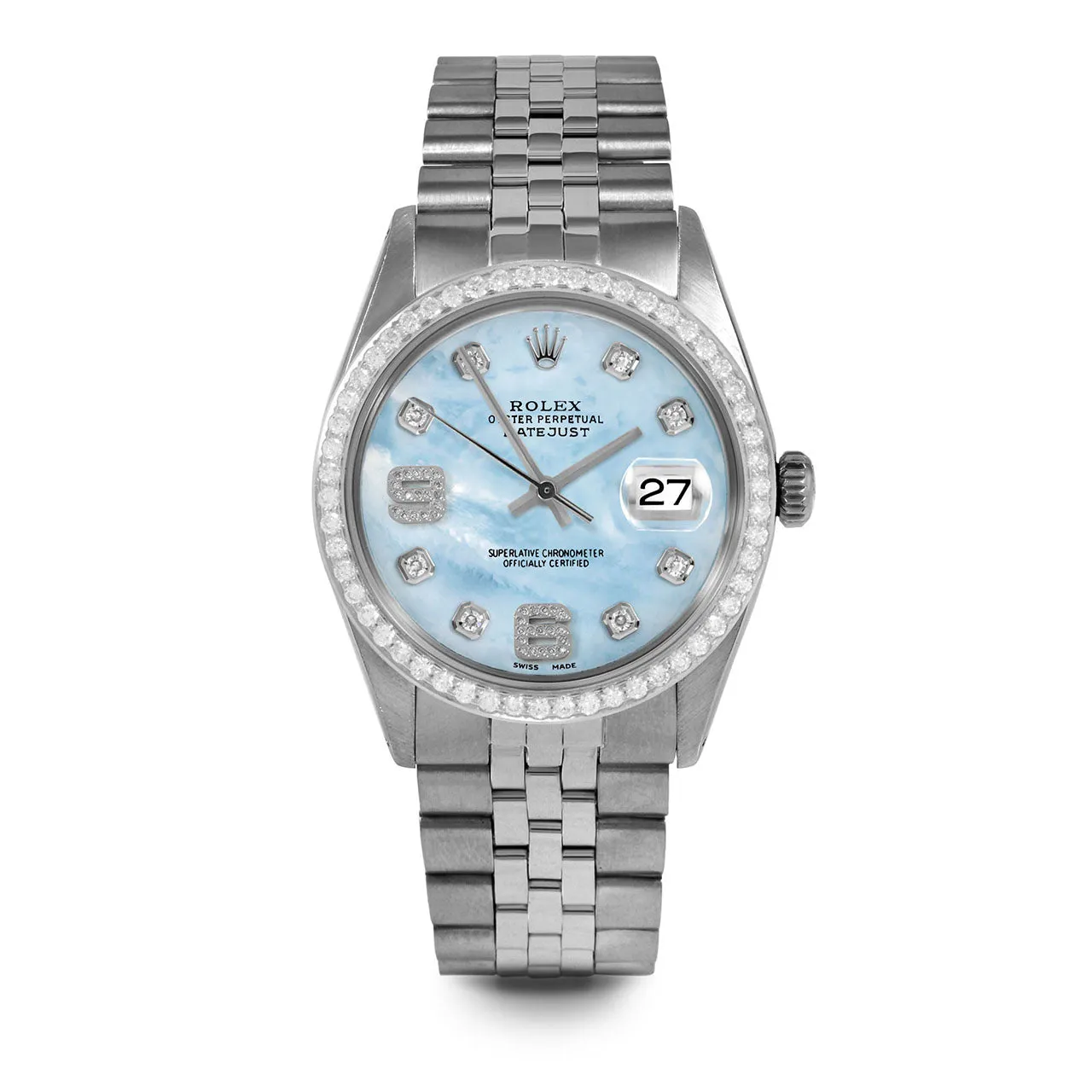 Rolex Datejust 36mm | 1601-SS-LBMOP-8DA69-BDS-JBL