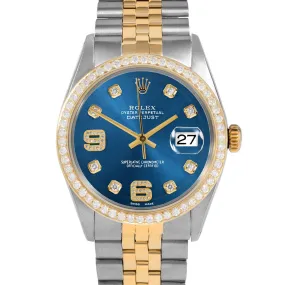 Rolex Datejust 36mm | 1601-TT-BLU-8DA69-BDS-JBL