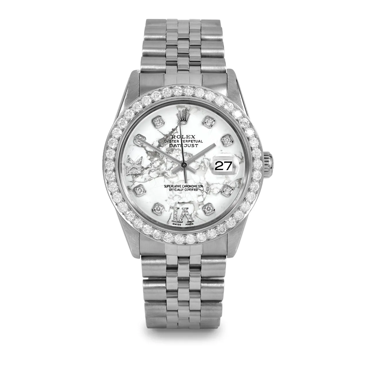 Rolex Datejust 36mm | 16014-MRB-8DR69-25CT-JBL