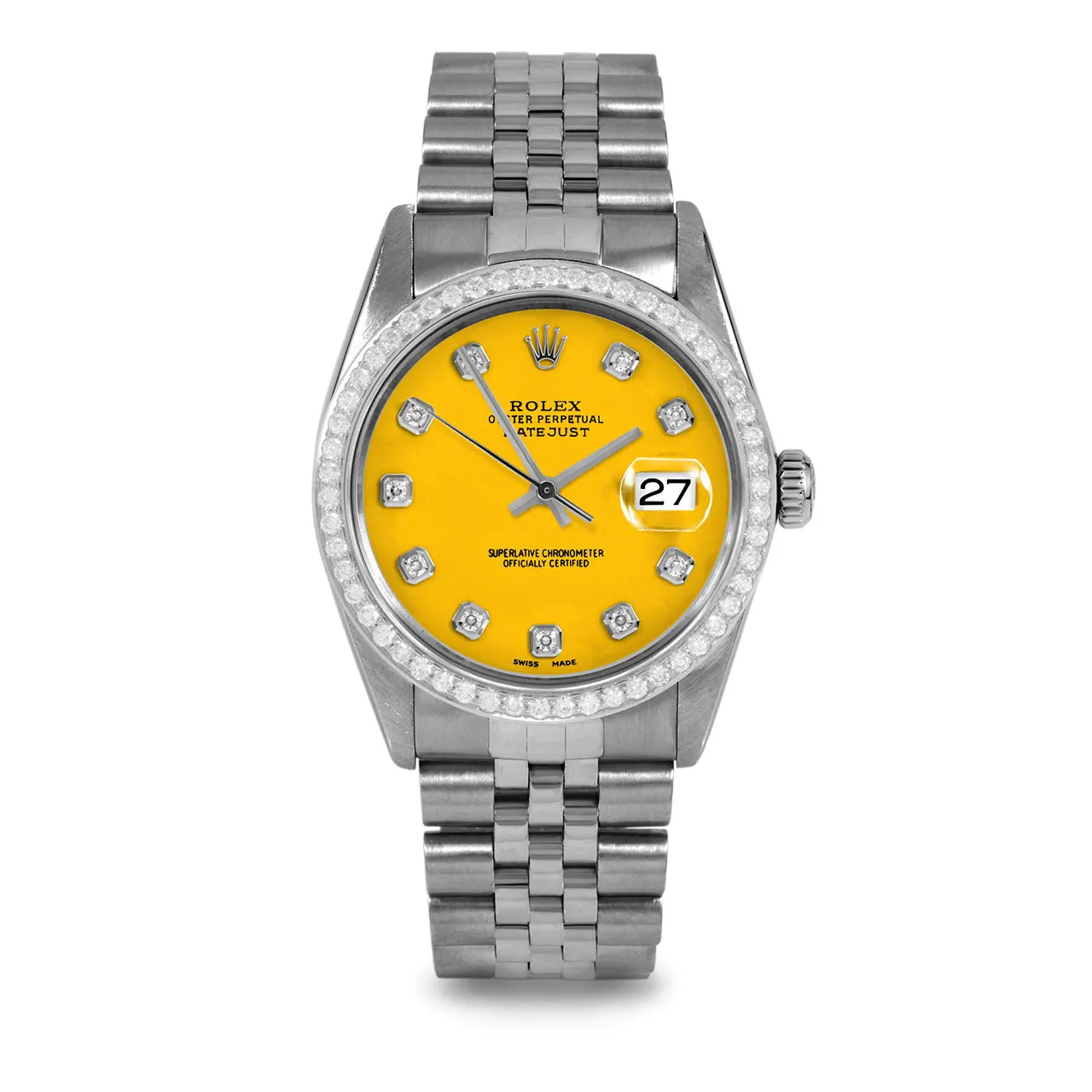 Rolex Datejust 36mm | 16014-YLW-DIA-AM-BDS-JBL