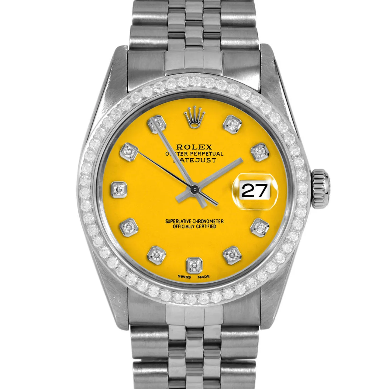 Rolex Datejust 36mm | 16014-YLW-DIA-AM-BDS-JBL
