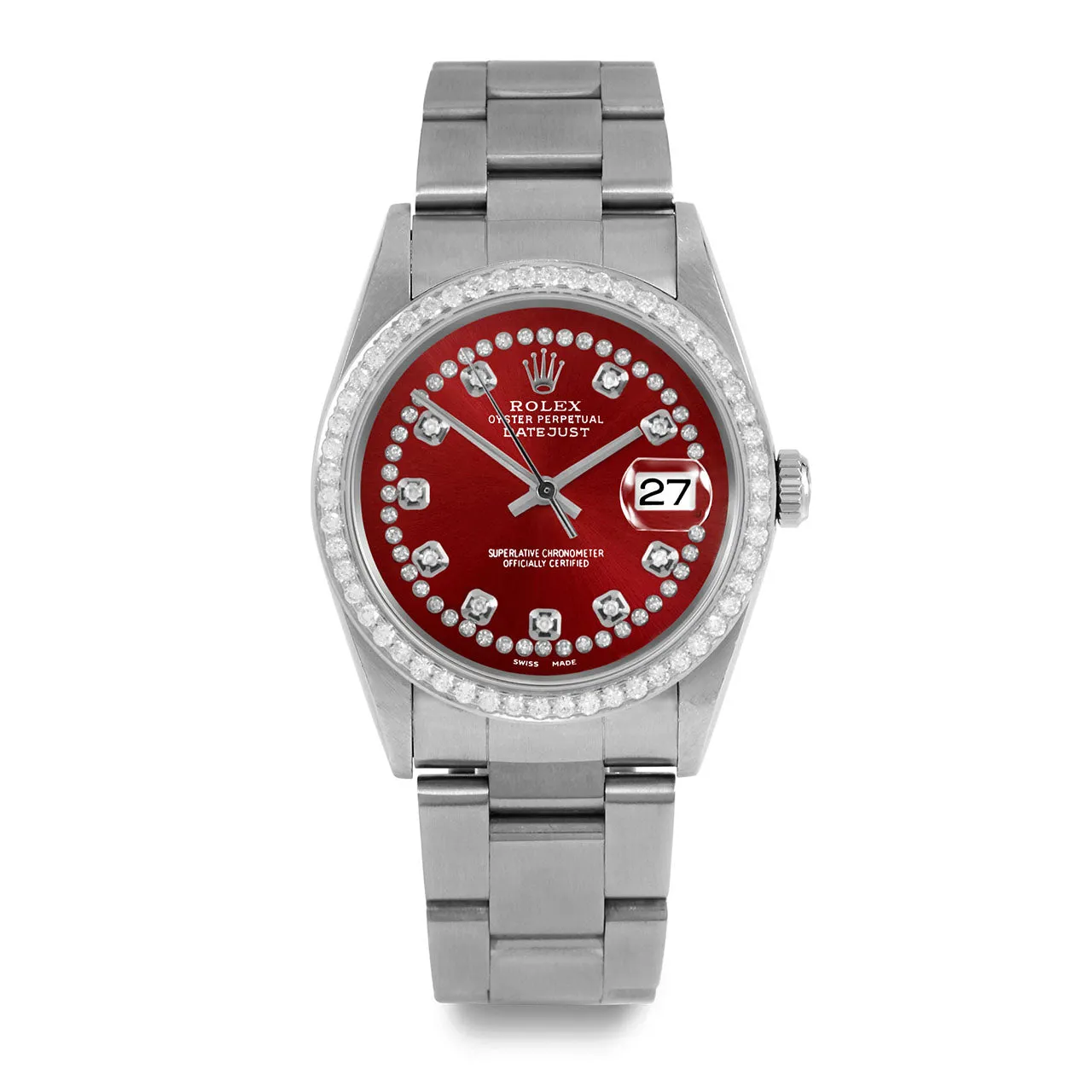 Rolex Datejust 36mm | 16234-RED-STRD-BDS-OYS