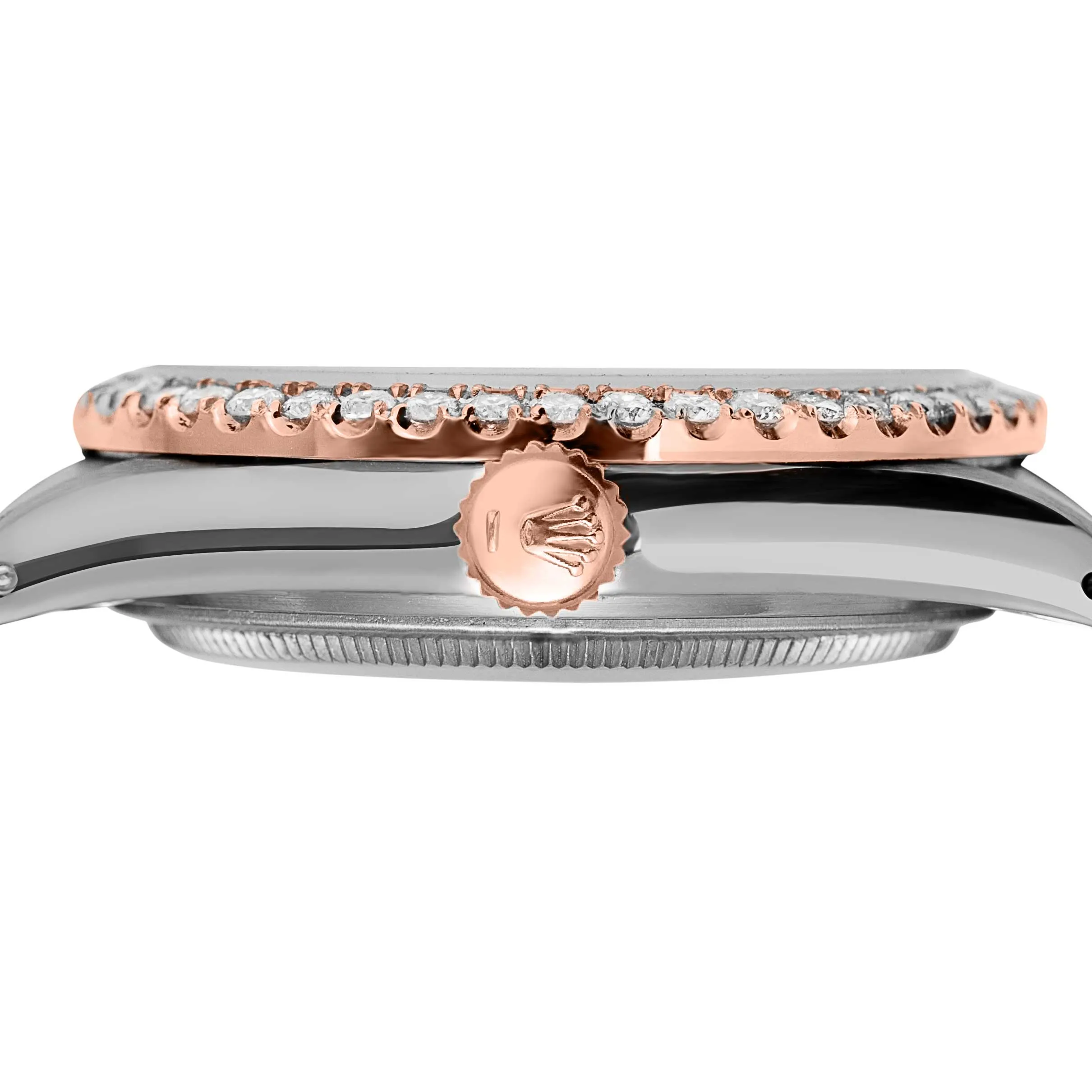 Rolex Datejust Diamond Bezel Watch 36mm Rose Diamond Dial | 4.75ct