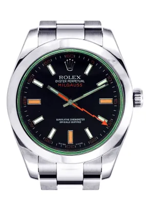 Rolex Milgauss | Stainless Steel | 40 Mm