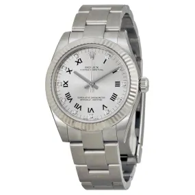 Rolex Oyster Perpetual 31 mm Silver Dial Stainless Steel Bracelet Automatic Unisex Watch 177234SRDO 177234SDO