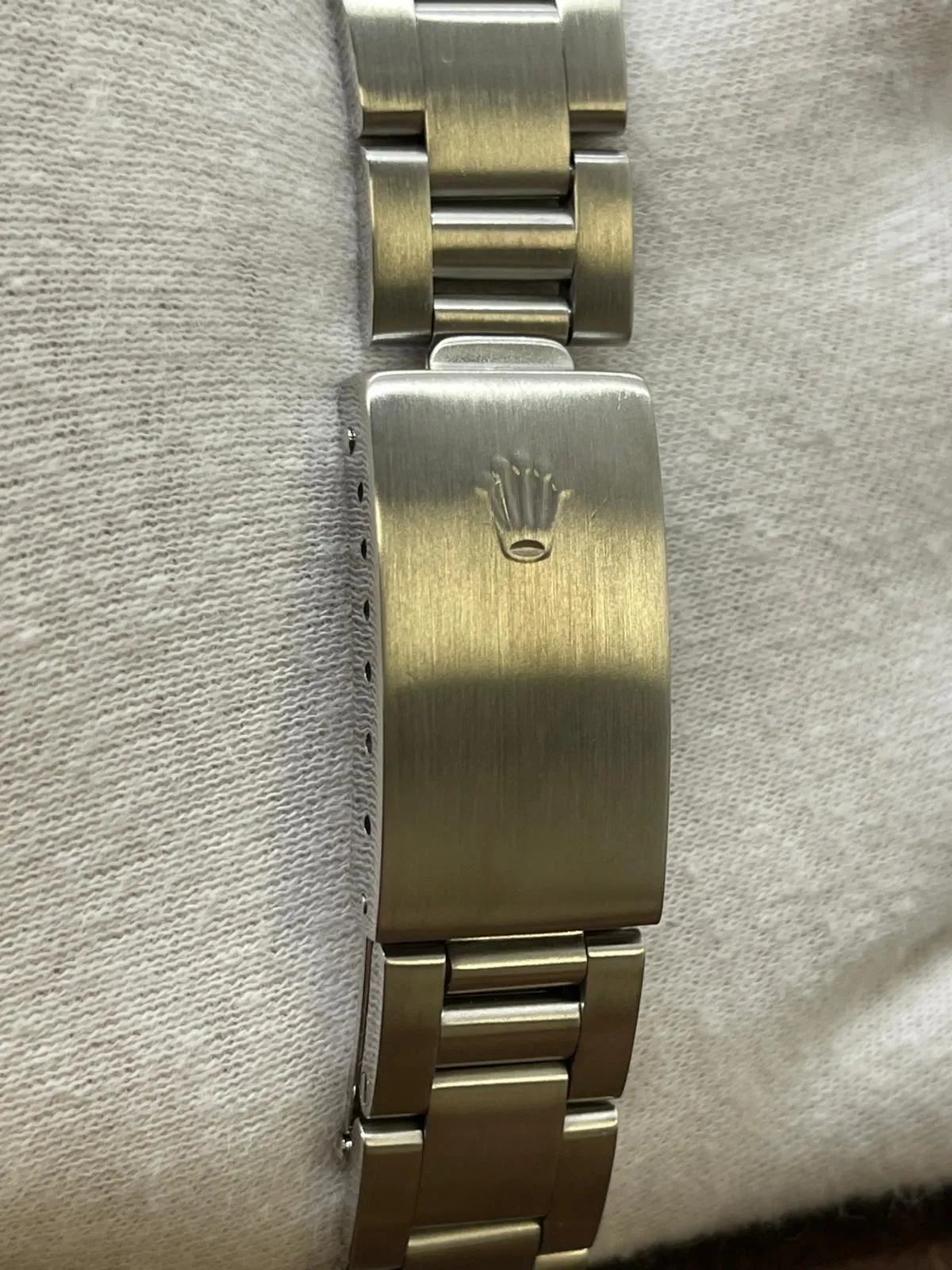 Rolex Oyster Perpetual Date 34mm 15200 White Dial Automatic Watch