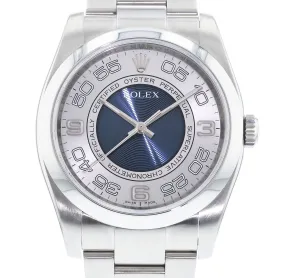Rolex Oyster Perpetual "Blue Concentric" 116000