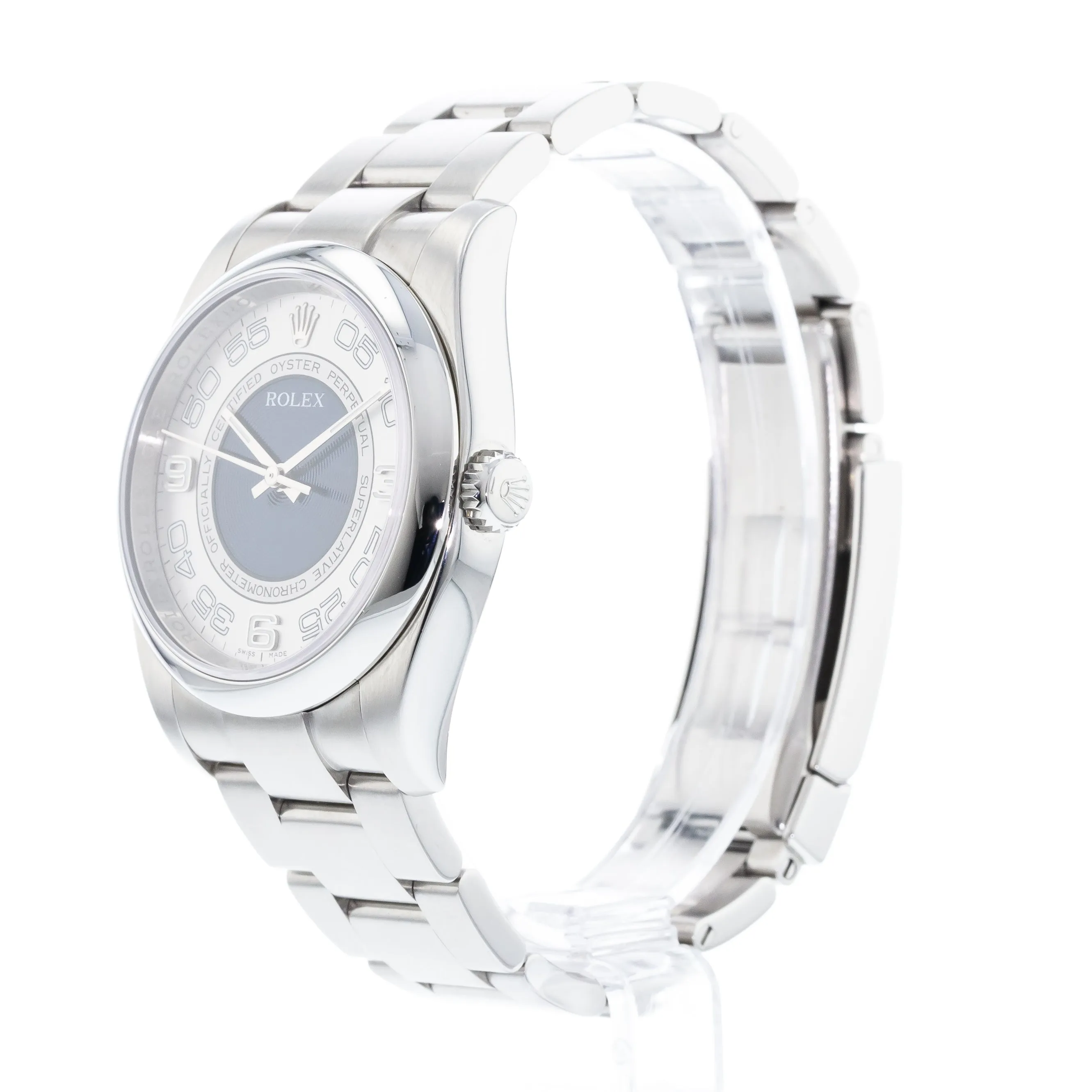 Rolex Oyster Perpetual "Blue Concentric" 116000