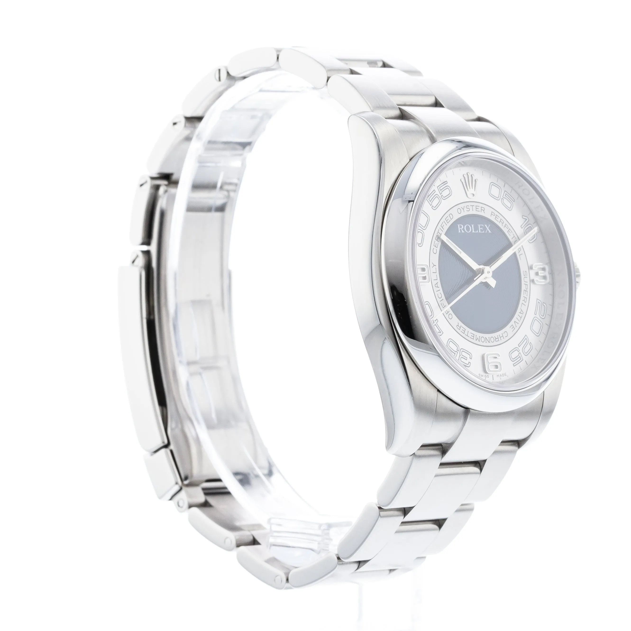 Rolex Oyster Perpetual "Blue Concentric" 116000