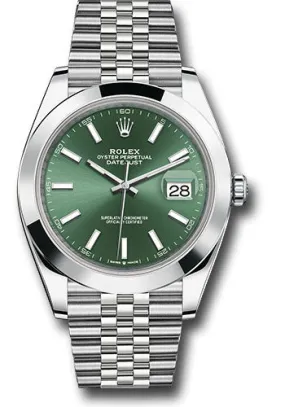 Rolex Steel Datejust 41mm Watch 126300 mgij