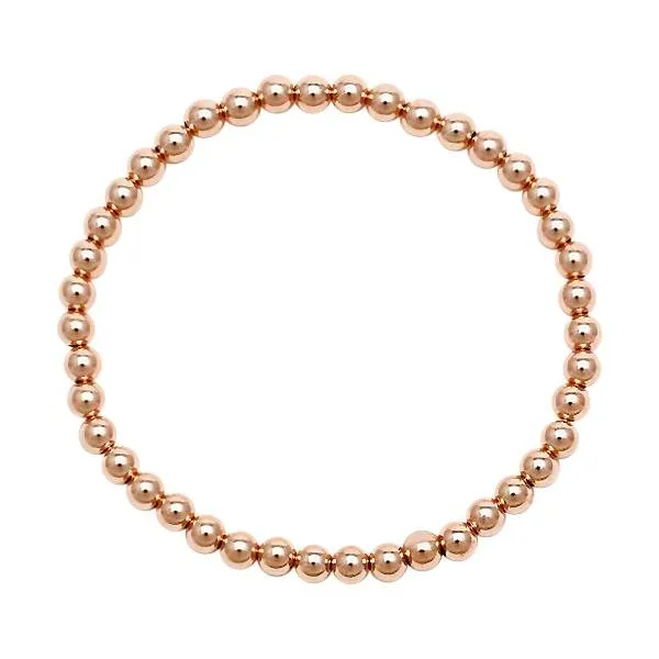 Rose Gold Bead Bracelets for Women