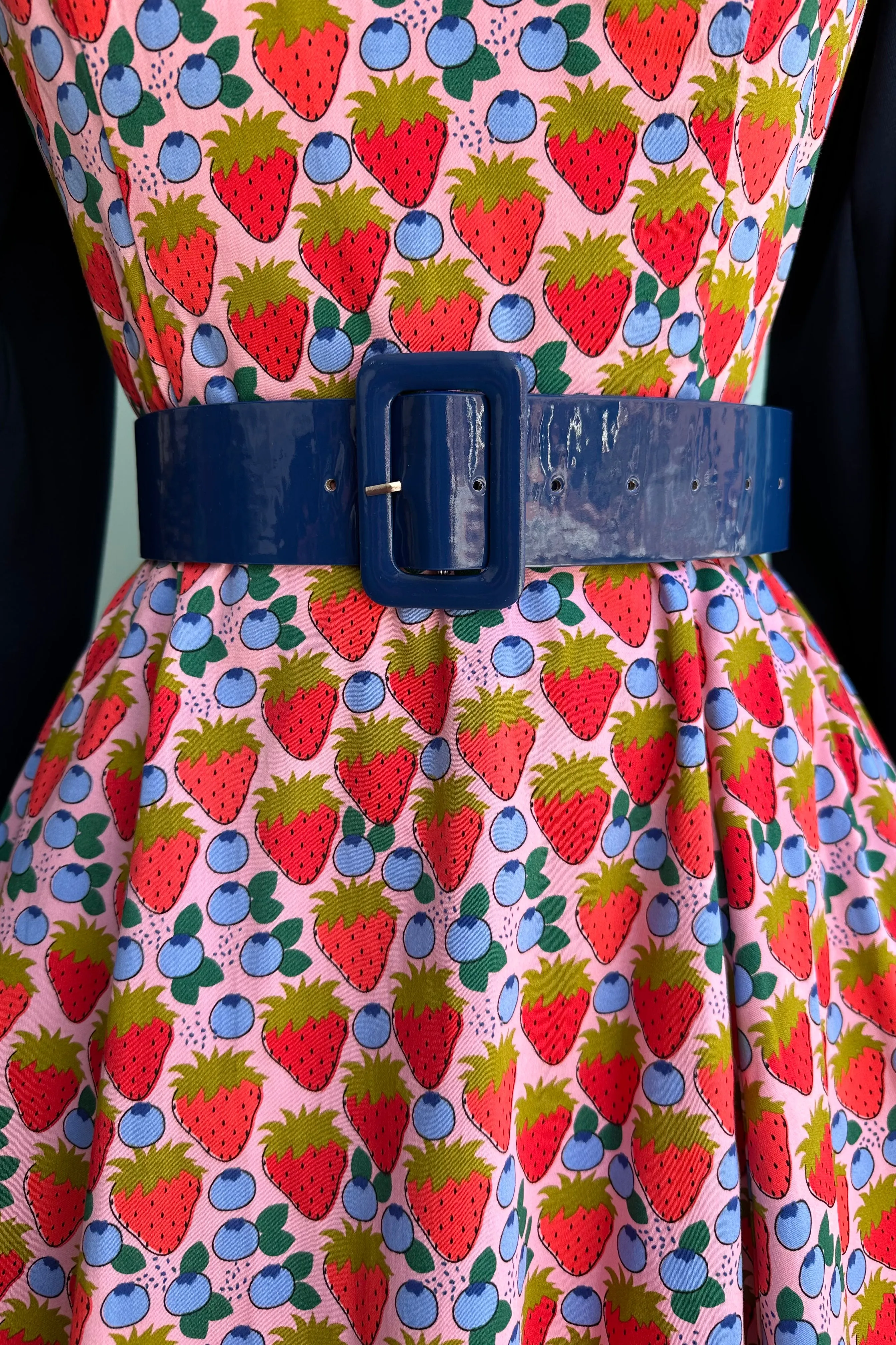 Sally Patent Leather Belt by Collectif in Multiple Colors!