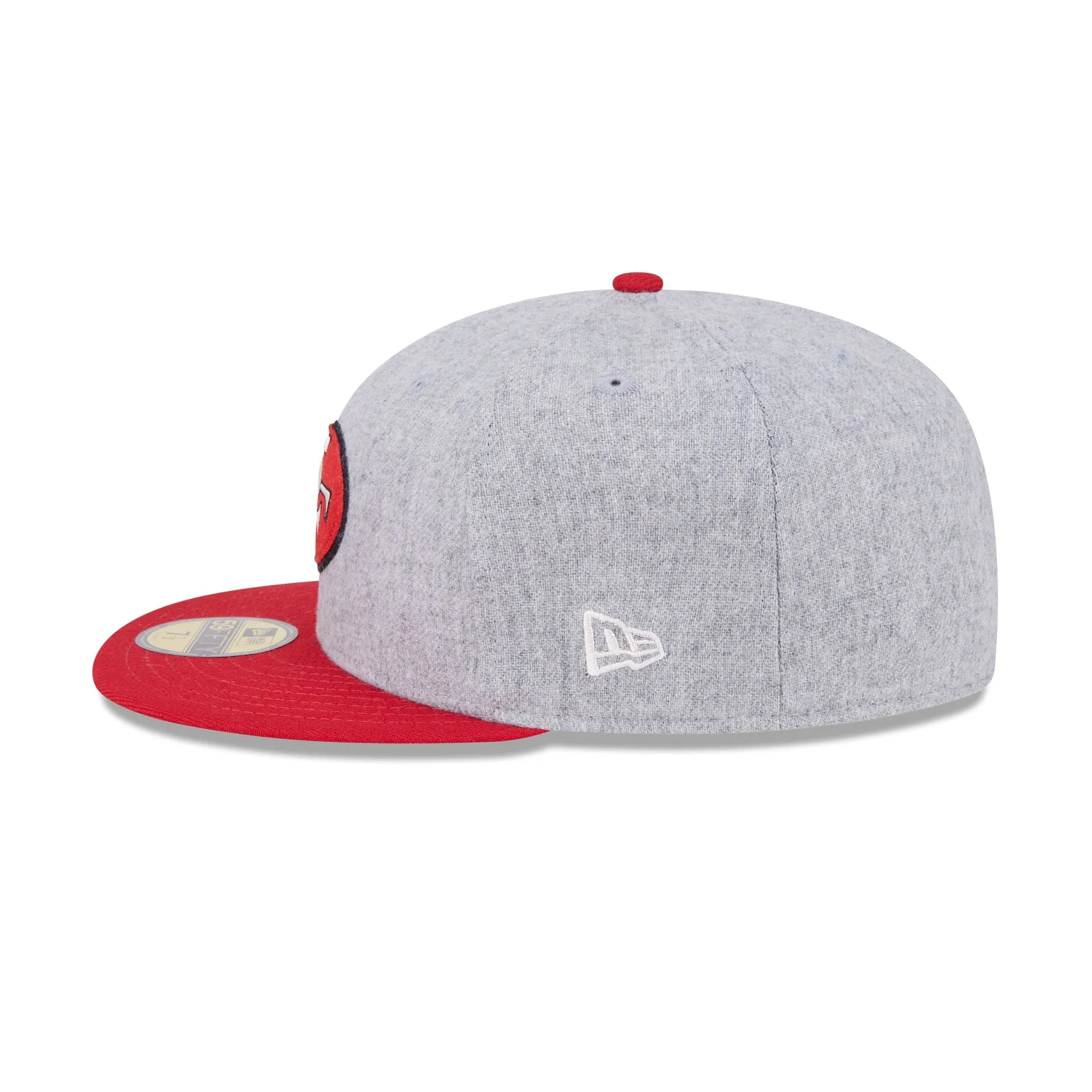 San Francisco 49ers 70th Anniversary Gray 59FIFTY Fitted Hat