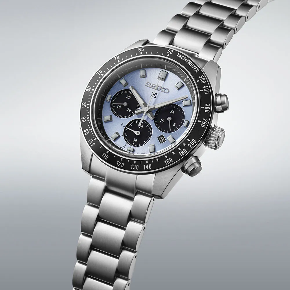 Seiko Mens Crystal Trophy solar Chronograph Prospex Watch SSC935P1