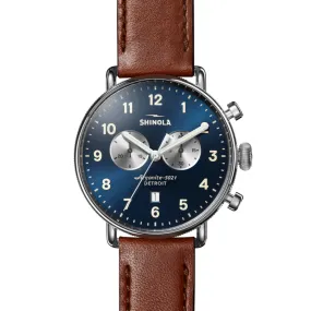 Shinola The Canfield Chrono 43mm Quartz Chronograph Watch Shinola The Canfield Chrono 43mm Quartz Chronograph Watch