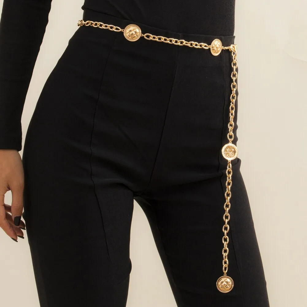 Single Layer Waist Chain Belt