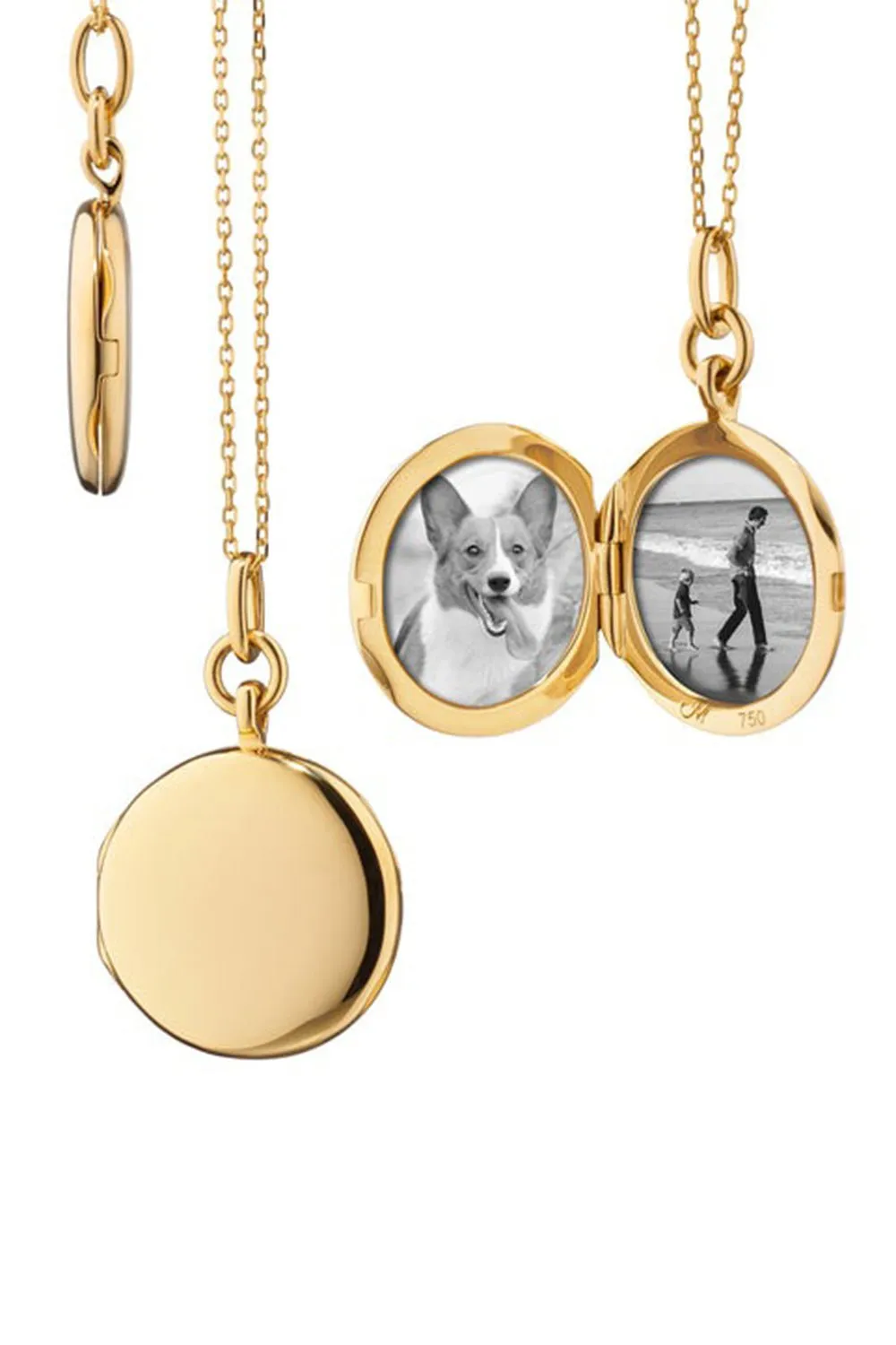 Slim Quinn Locket Necklace