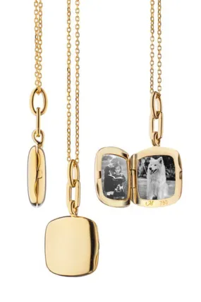 Slim Viv Locket Necklace