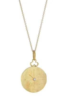 Small North Star Locket Necklace