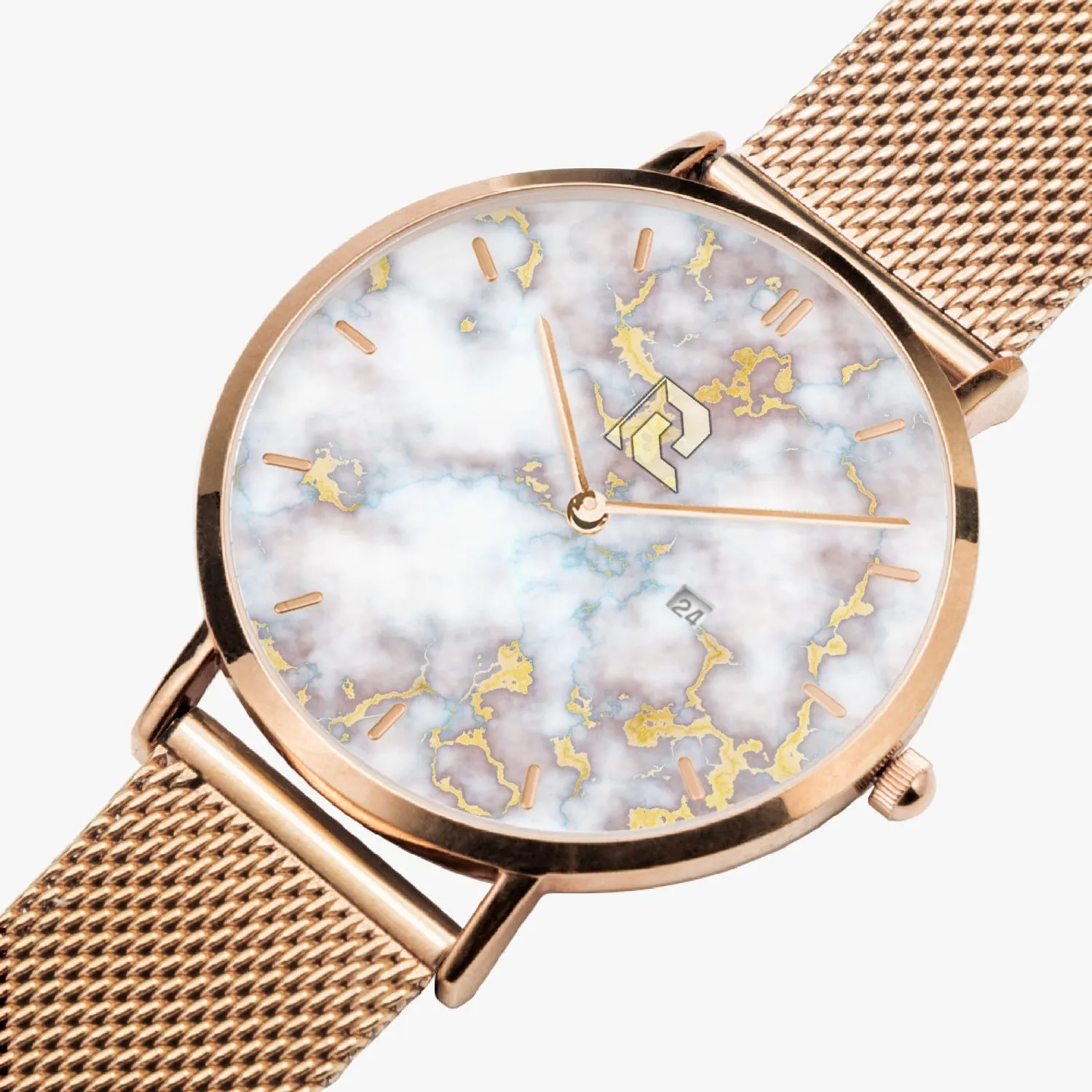 Stainless Steel Perpetual Calendar Quartz Watch (With Indicators)