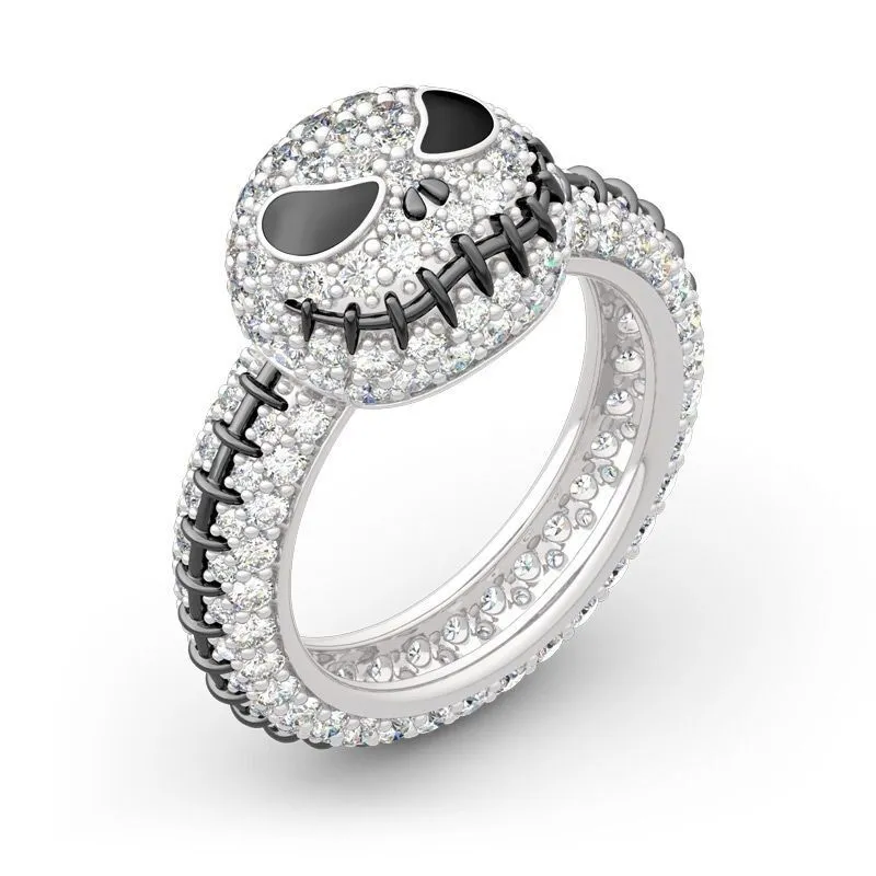 Sterling Silver Jack/Sally Ring