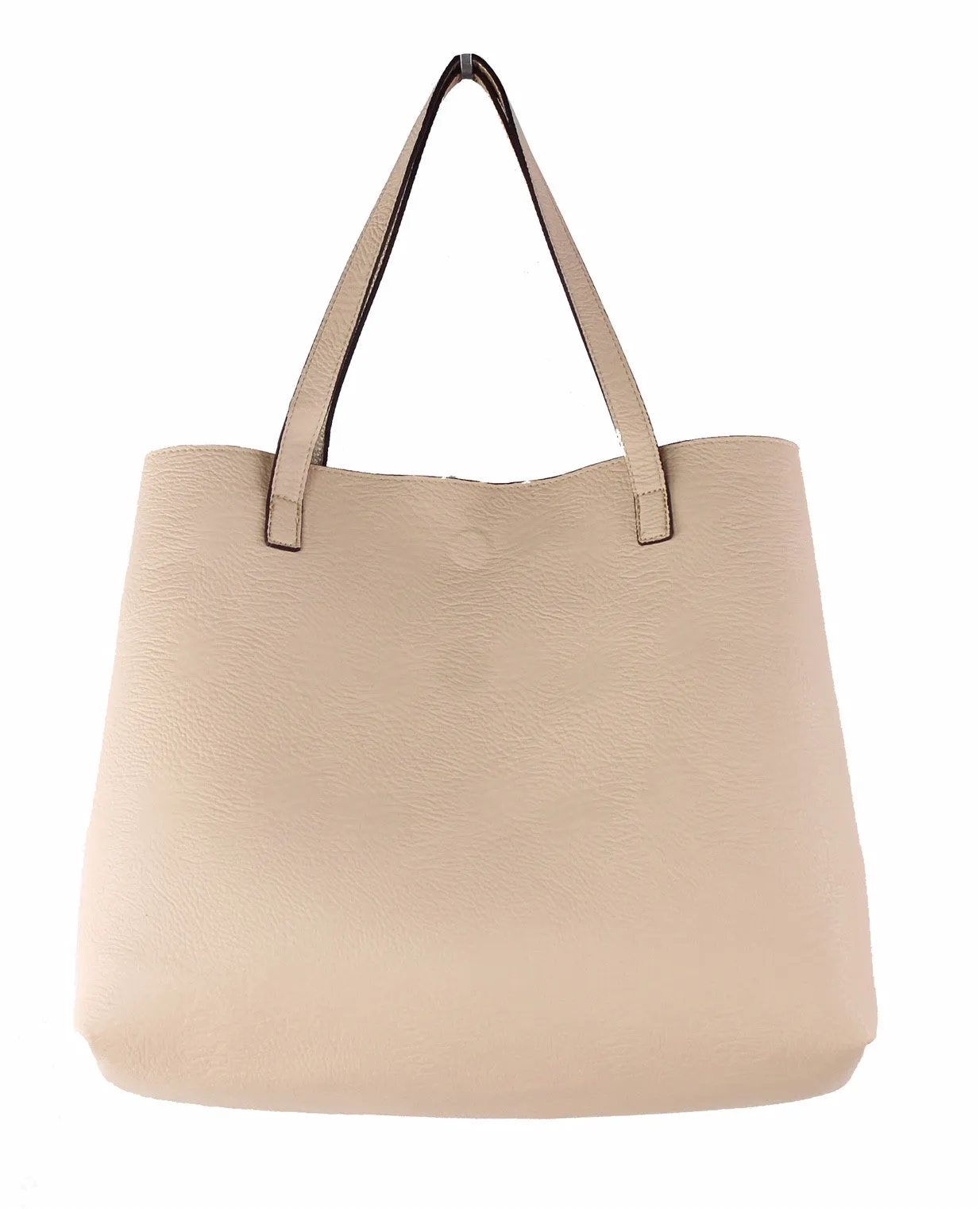 Street Level Gold/Nude Reversible Tote