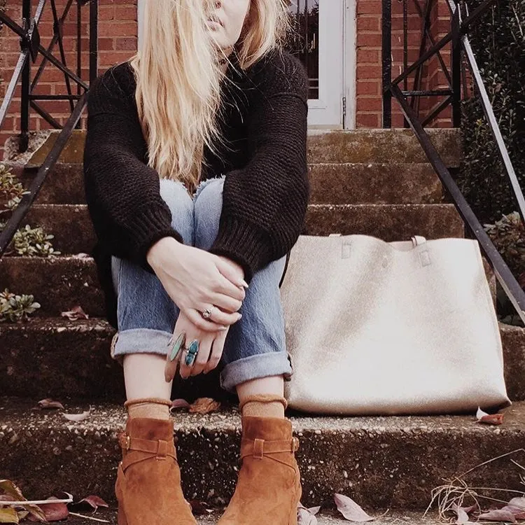 Street Level Gold/Nude Reversible Tote