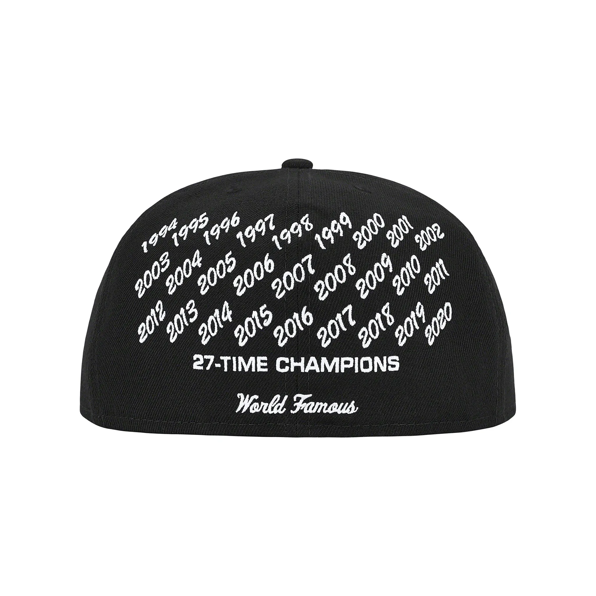 Supreme Champions Box Logo New Era Cap Black (SS21)