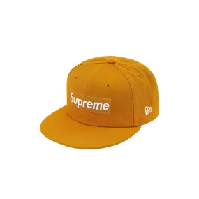 Supreme Champions Box Logo New Era Cap Wheat (SS21)