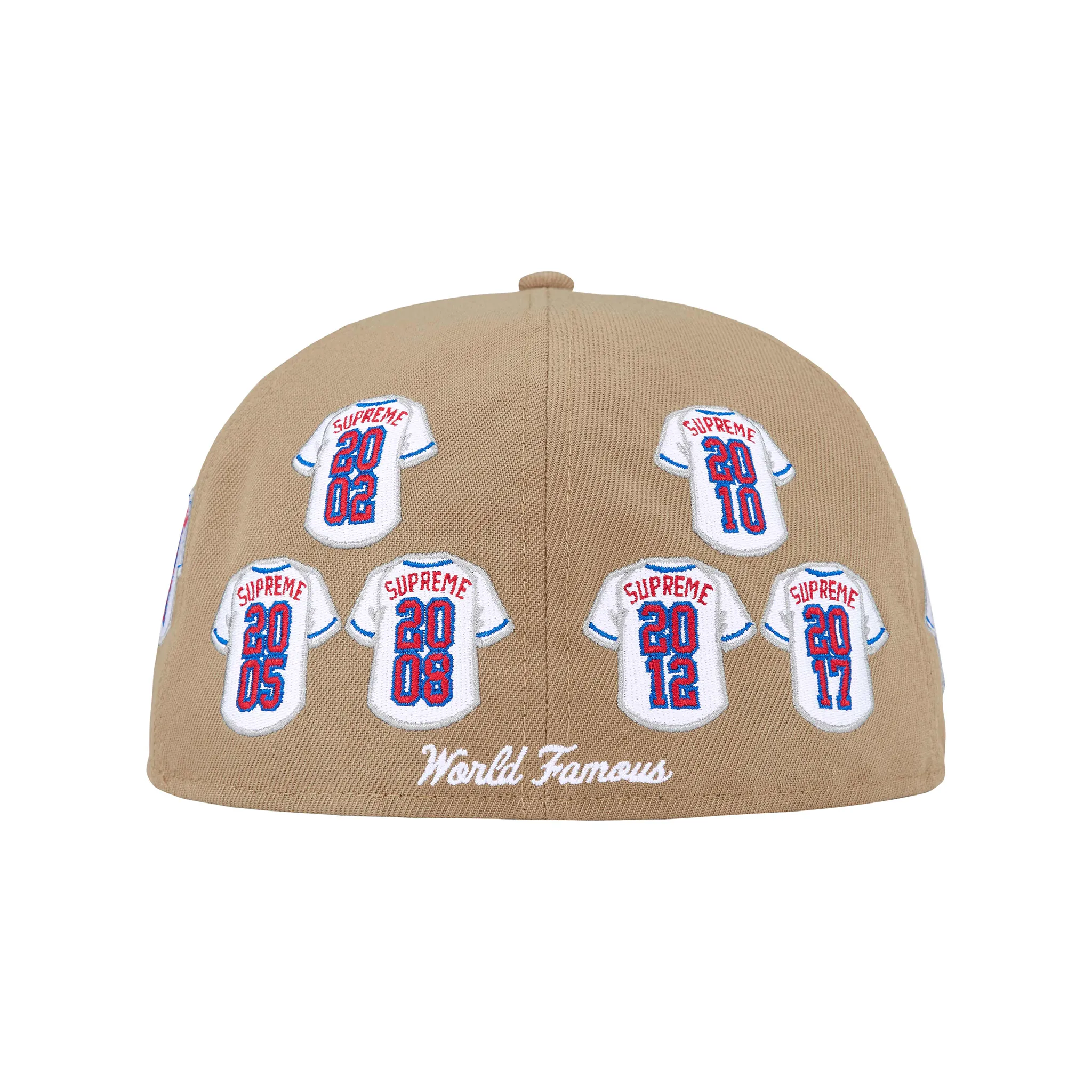 Supreme Jerseys Box Logo New Era® Cap Khaki (FW24)