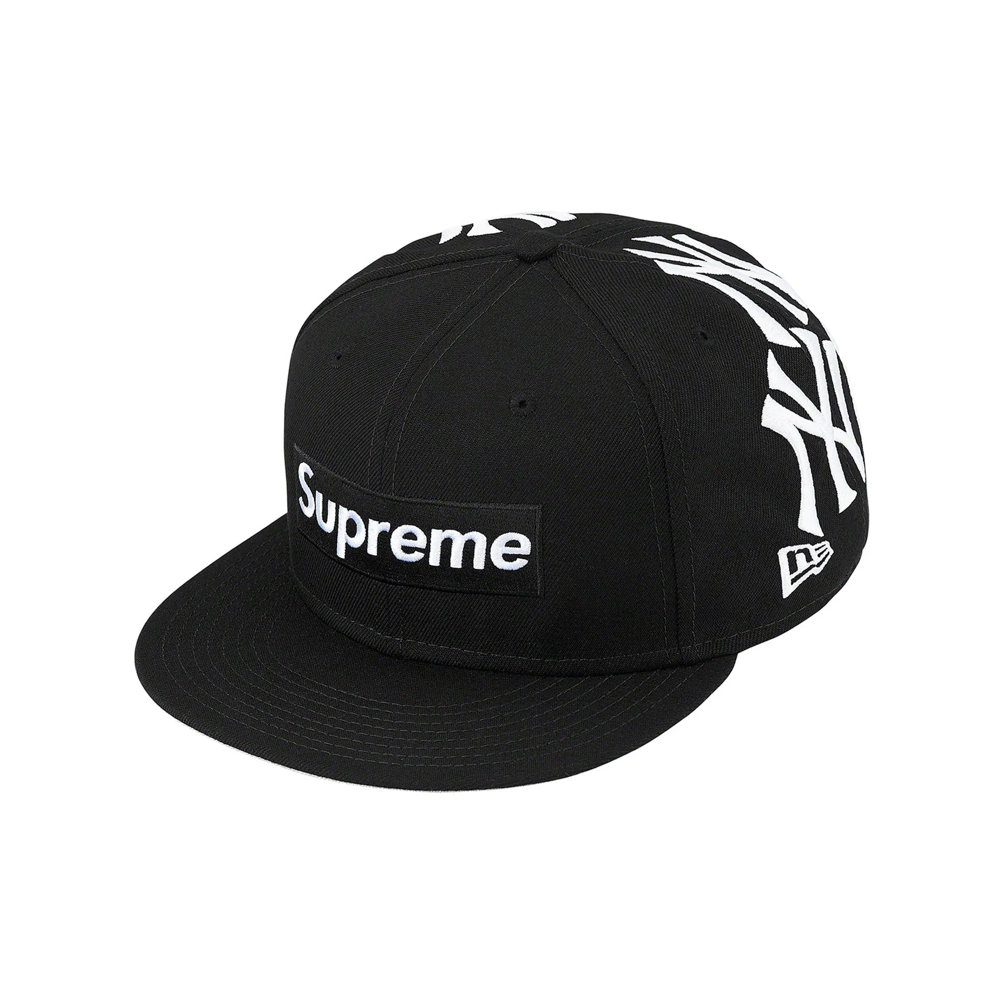 Supreme New York Yankees Box Logo New Era Cap Black (FW21)