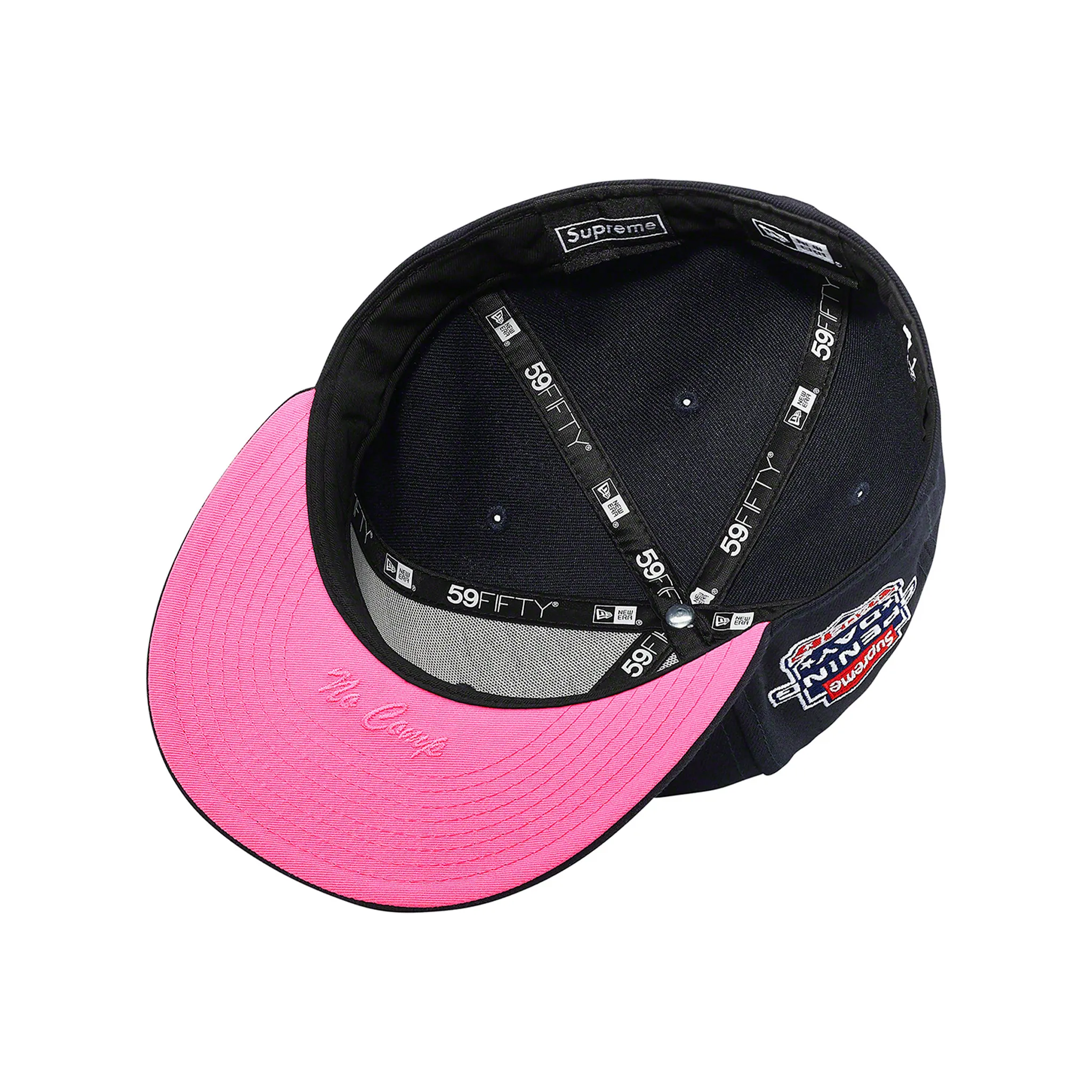 Supreme No Comp Box Logo New Era Cap Navy (FW21)