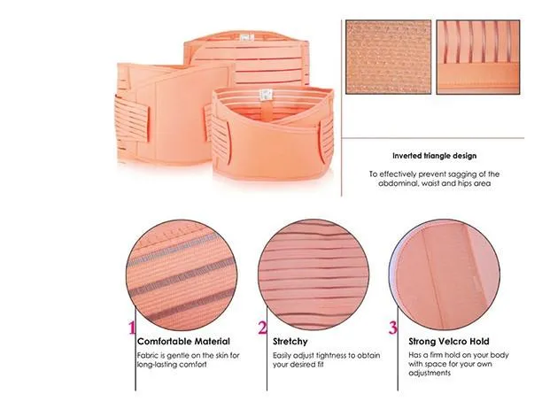 Three Piece Set Slimming Belt