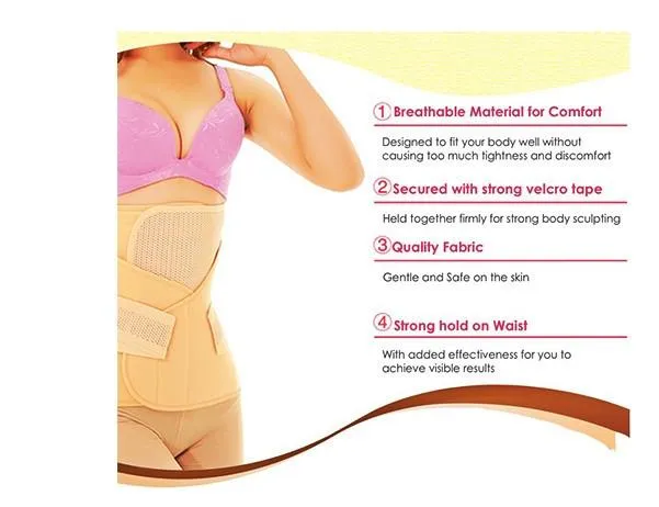 Three Piece Set Slimming Belt