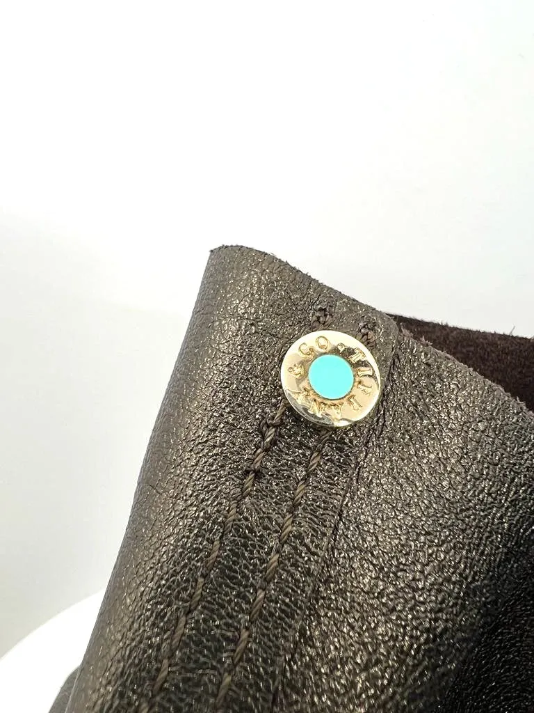TIFFANY & CO. SUEDE LEATHER REVERSIBLE TOTE BAG