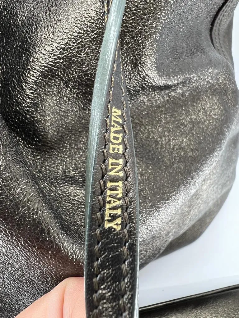 TIFFANY & CO. SUEDE LEATHER REVERSIBLE TOTE BAG