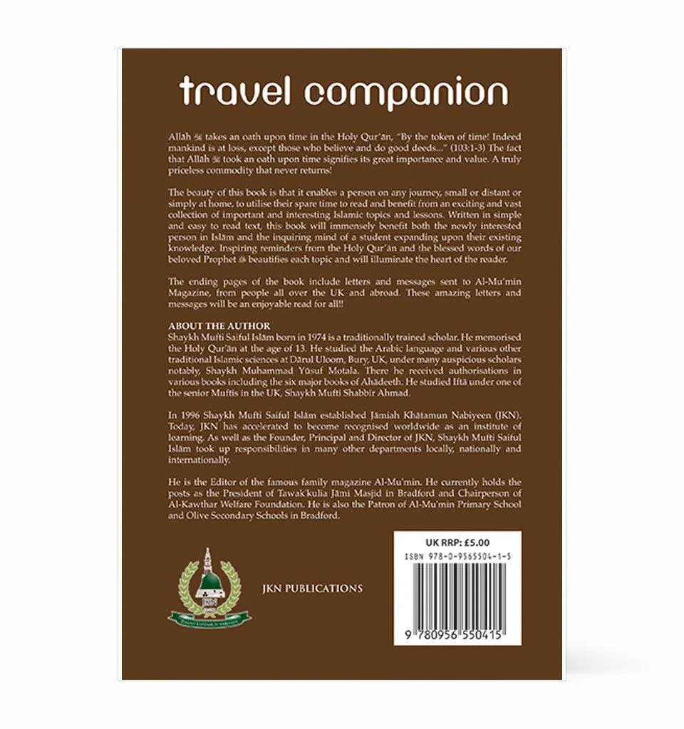 Travel Companion – by Shaykh Mufti Saiful Islam