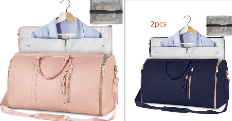 Trebeau Women's Waterproof Maxi Folding Suit Travel Duffle Handbag