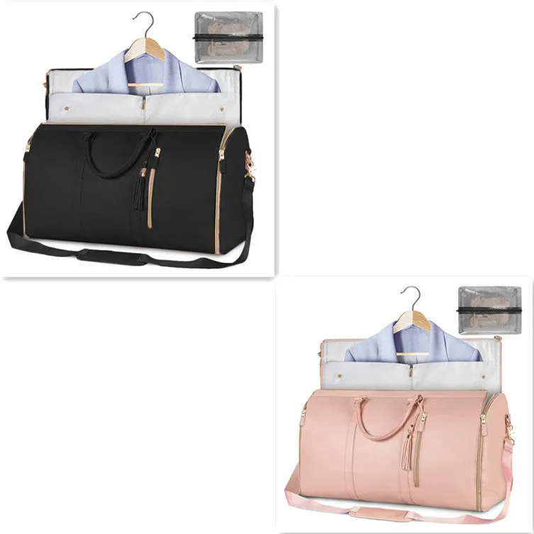 Trebeau Women's Waterproof Maxi Folding Suit Travel Duffle Handbag