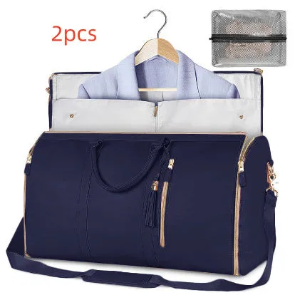 Trebeau Women's Waterproof Maxi Folding Suit Travel Duffle Handbag