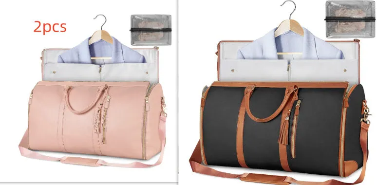 Trebeau Women's Waterproof Maxi Folding Suit Travel Duffle Handbag
