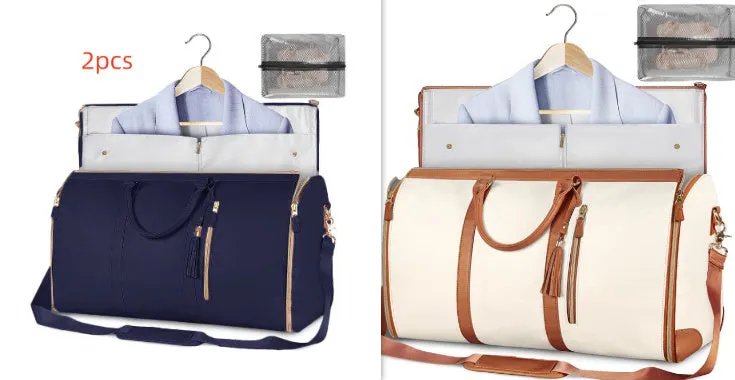 Trebeau Women's Waterproof Maxi Folding Suit Travel Duffle Handbag