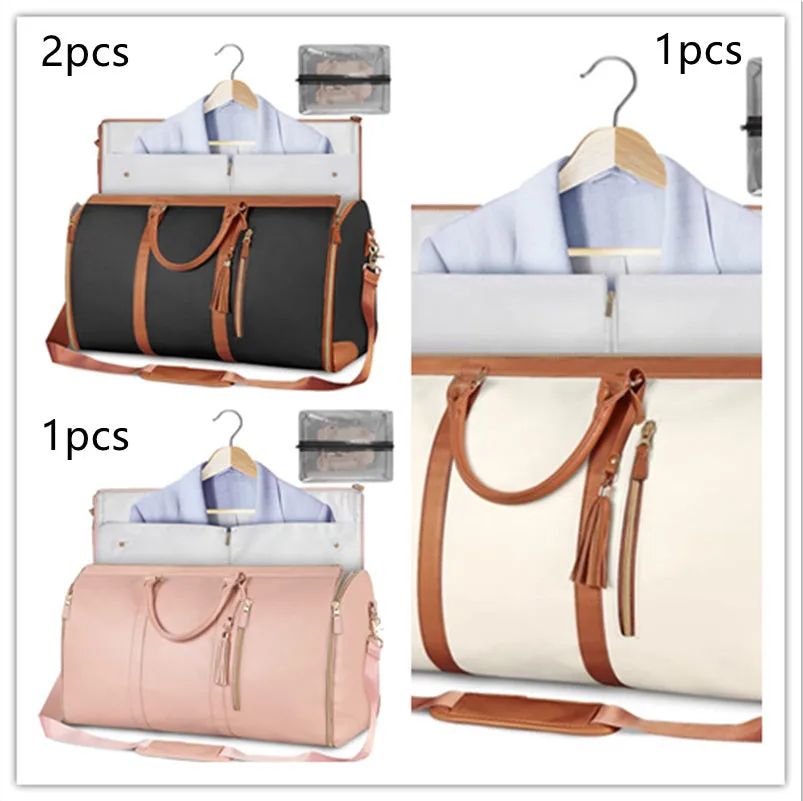 Trebeau Women's Waterproof Maxi Folding Suit Travel Duffle Handbag