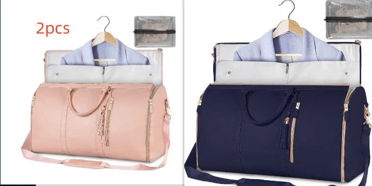 Trebeau Women's Waterproof Maxi Folding Suit Travel Duffle Handbag