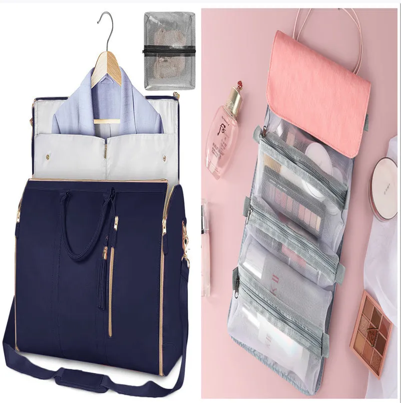 Trebeau Women's Waterproof Maxi Folding Suit Travel Duffle Handbag