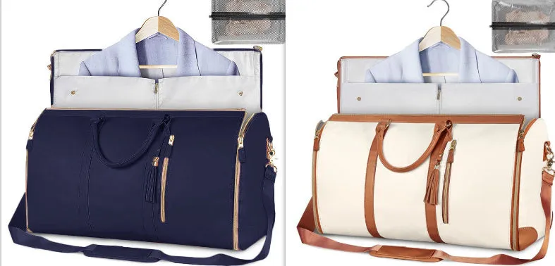 Trebeau Women's Waterproof Maxi Folding Suit Travel Duffle Handbag