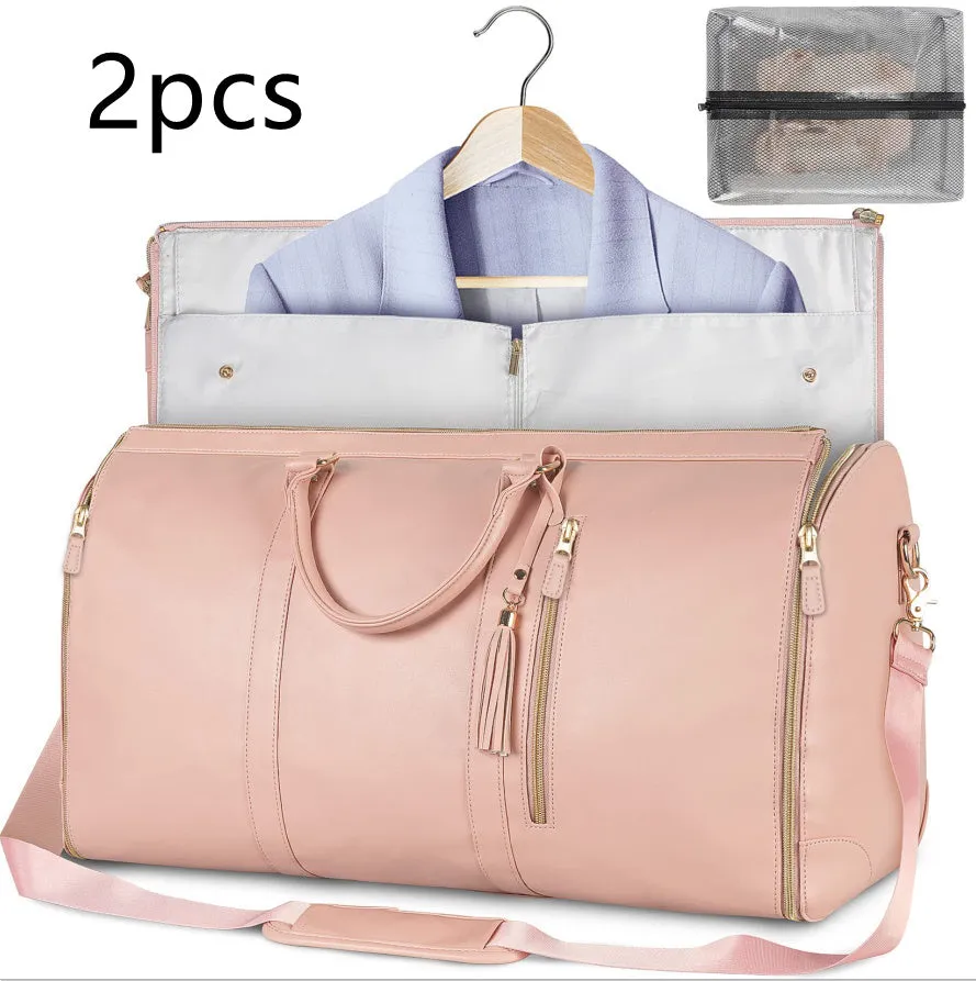 Trebeau Women's Waterproof Maxi Folding Suit Travel Duffle Handbag