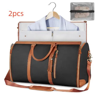 Trebeau Women's Waterproof Maxi Folding Suit Travel Duffle Handbag