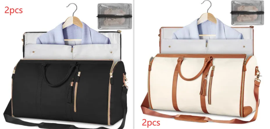 Trebeau Women's Waterproof Maxi Folding Suit Travel Duffle Handbag