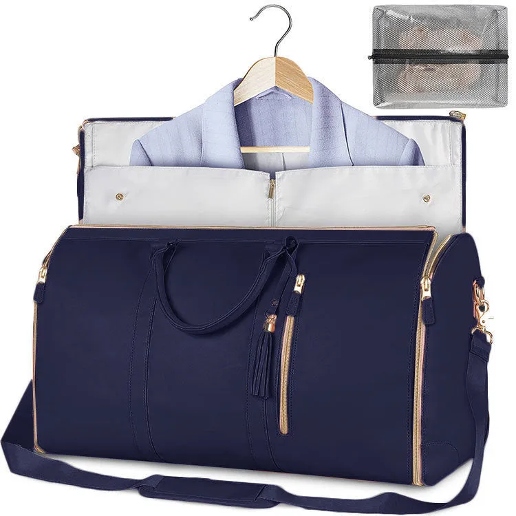 Trebeau Women's Waterproof Maxi Folding Suit Travel Duffle Handbag